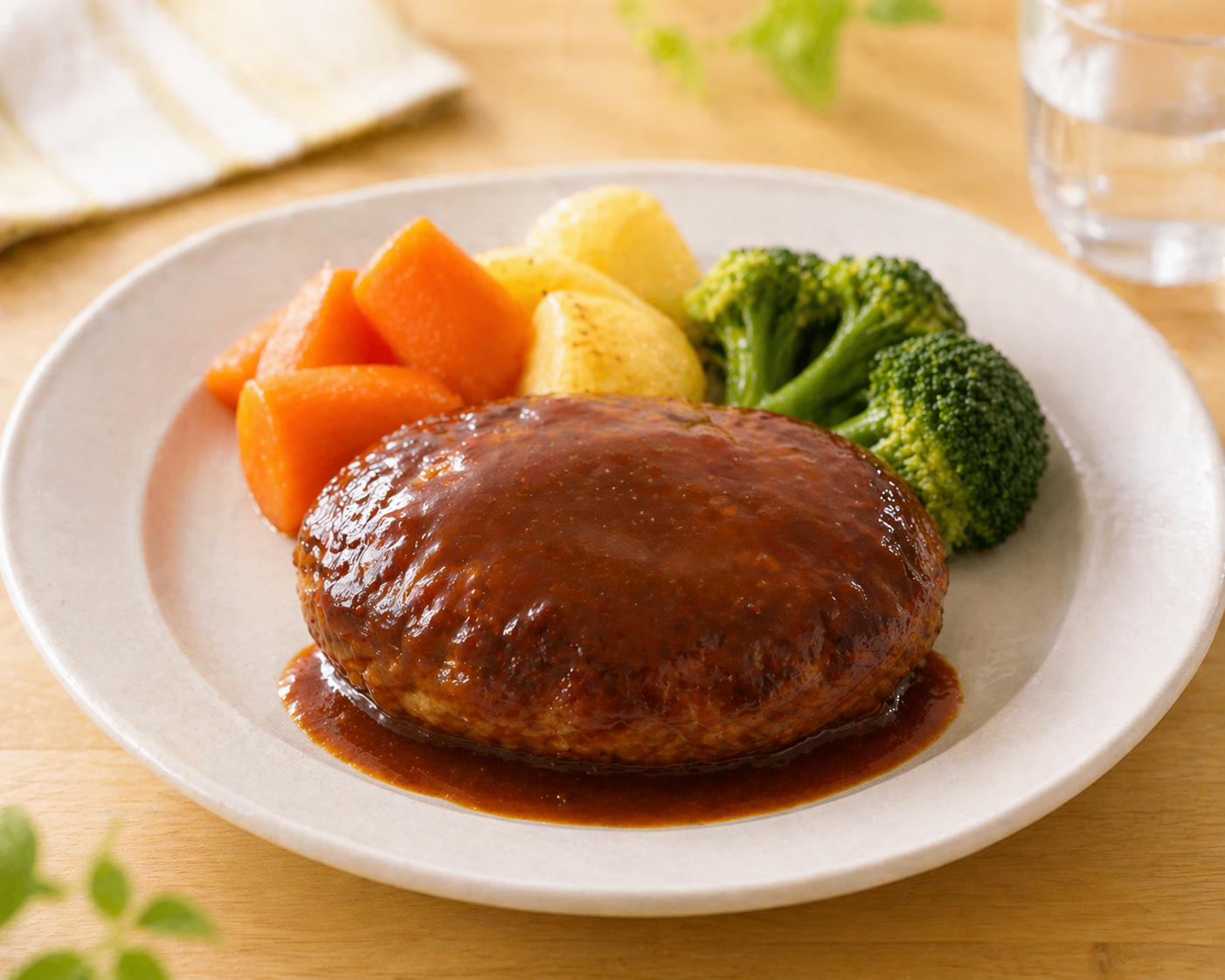 ミールキットで料理している場面